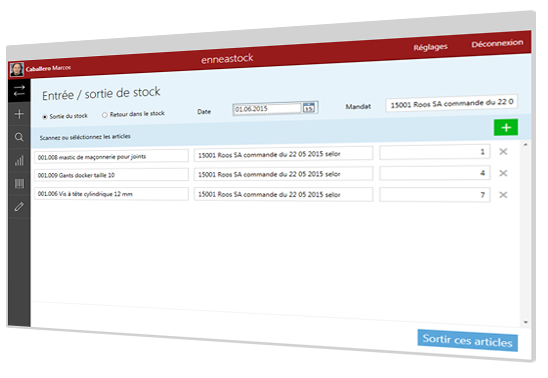 Simplifiez la gestion du stock, du dépôt et de vos locations avec enneastock.